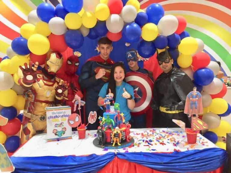 Superhero Characters for Birthday Party