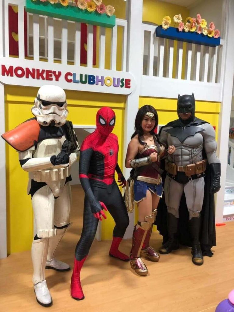 Superhero Party Characters Package