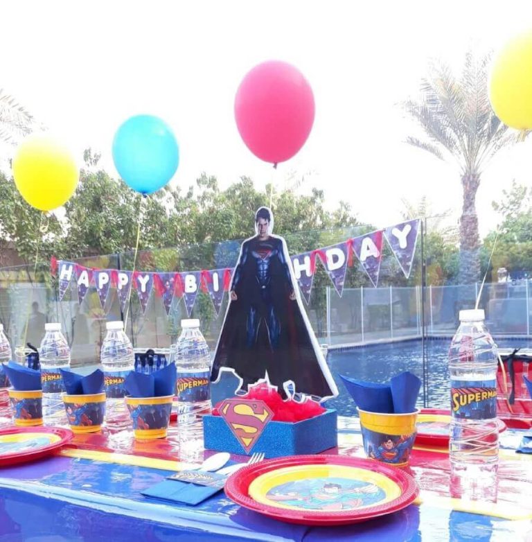 Superman Theme Outdoor Party Supplies