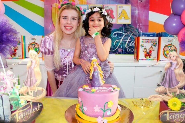 Tangled Character for Birthday Party