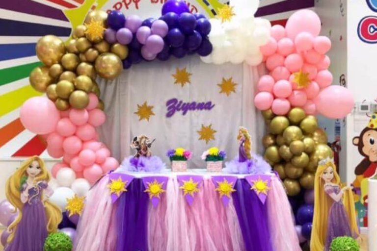 Tangled Theme Balloon Decoration