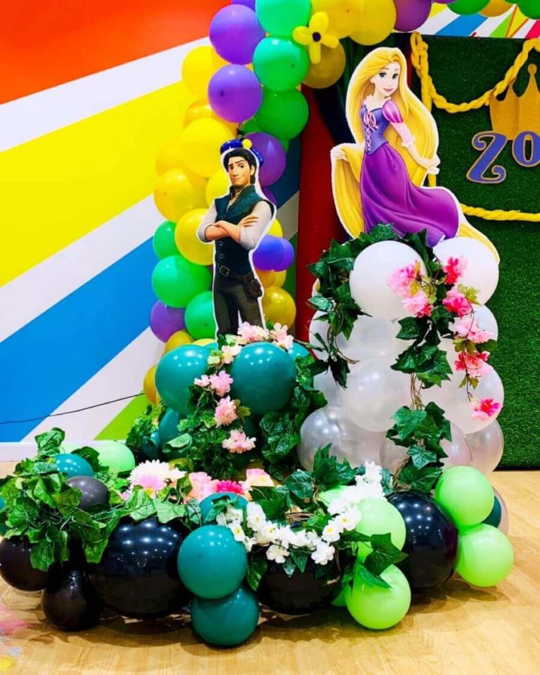 Tangled Themed Balloon Decorations