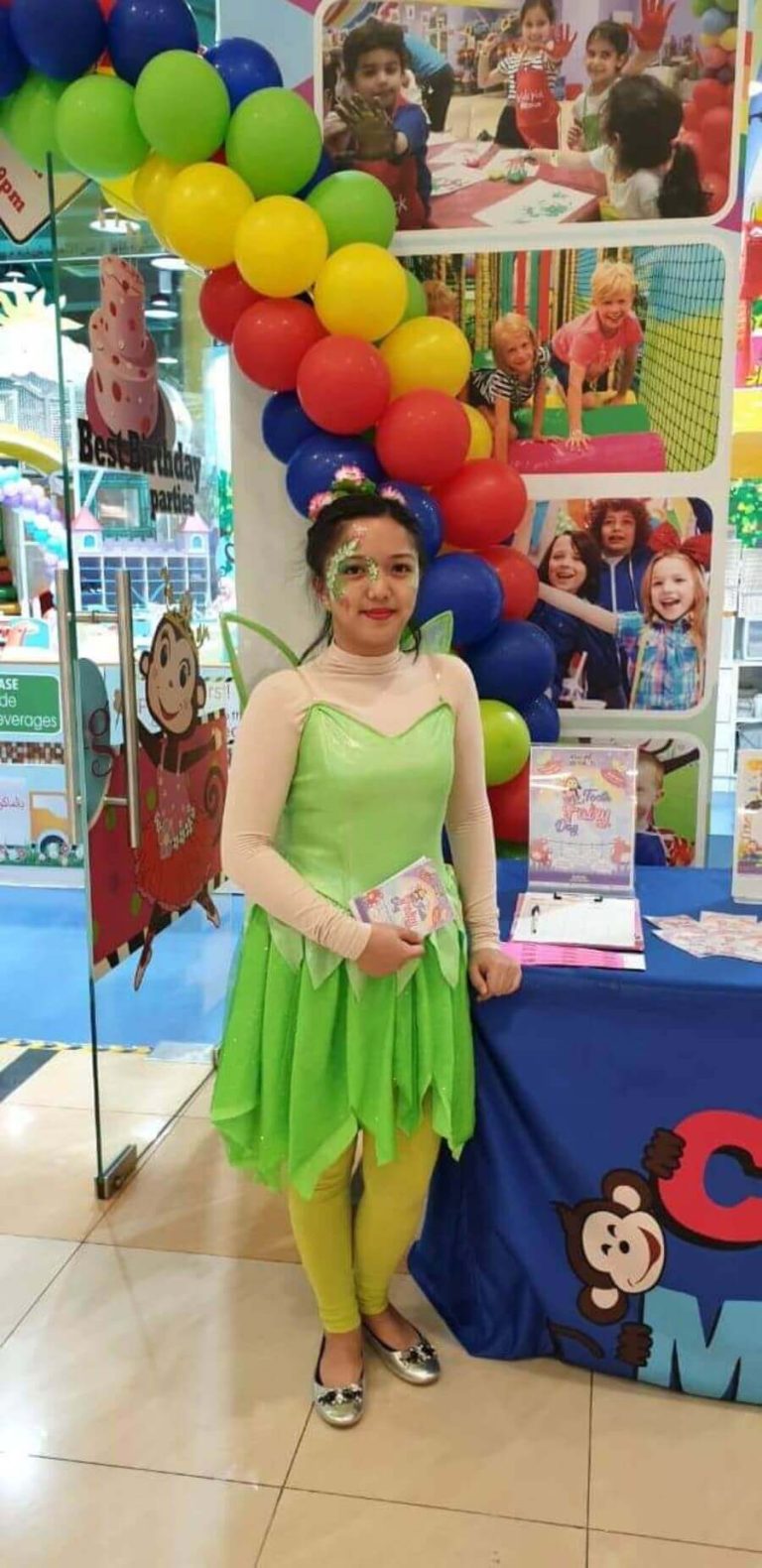 Tinkerbell Party Character