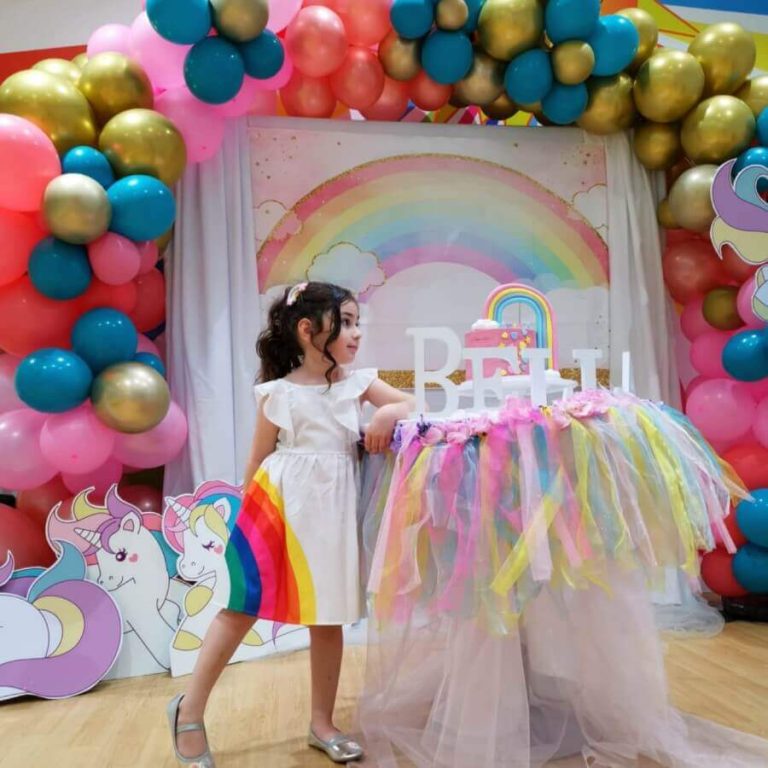 Unicorn Theme Birthday Party Decorations