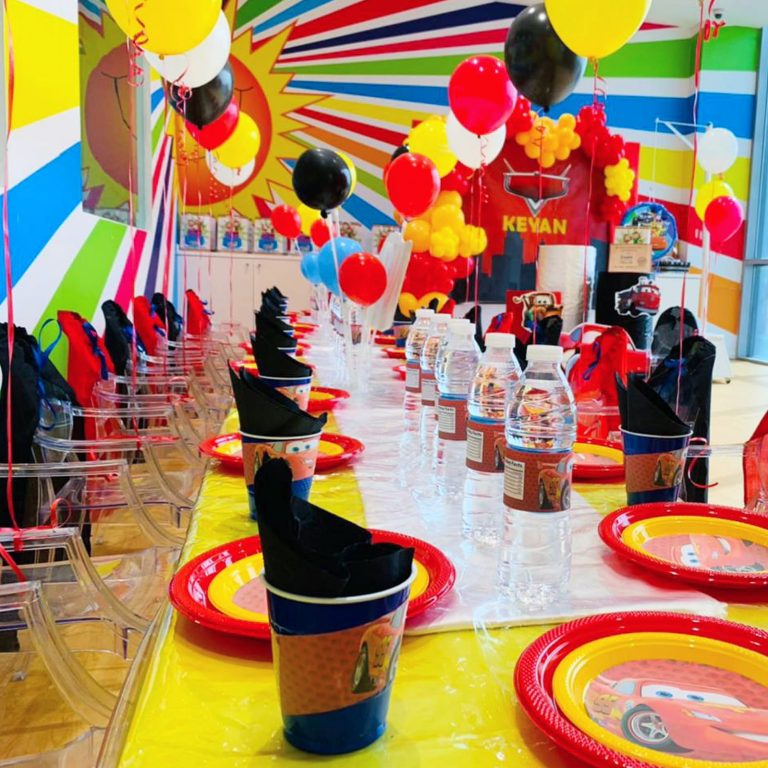 Ferrari Theme Table Decor