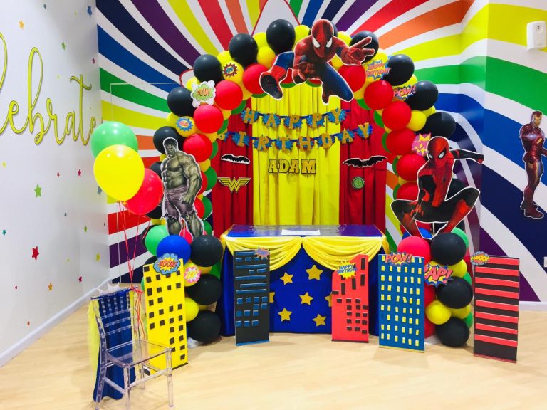 Spiderman Theme Decor
