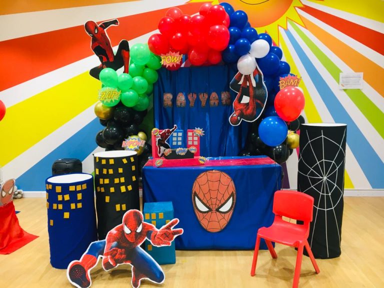 Spiderman Theme Party