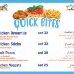 Cheekymonkeys Food Menu Quick Bites