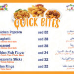 Cheekymonkeys Quick Bites Food Menu