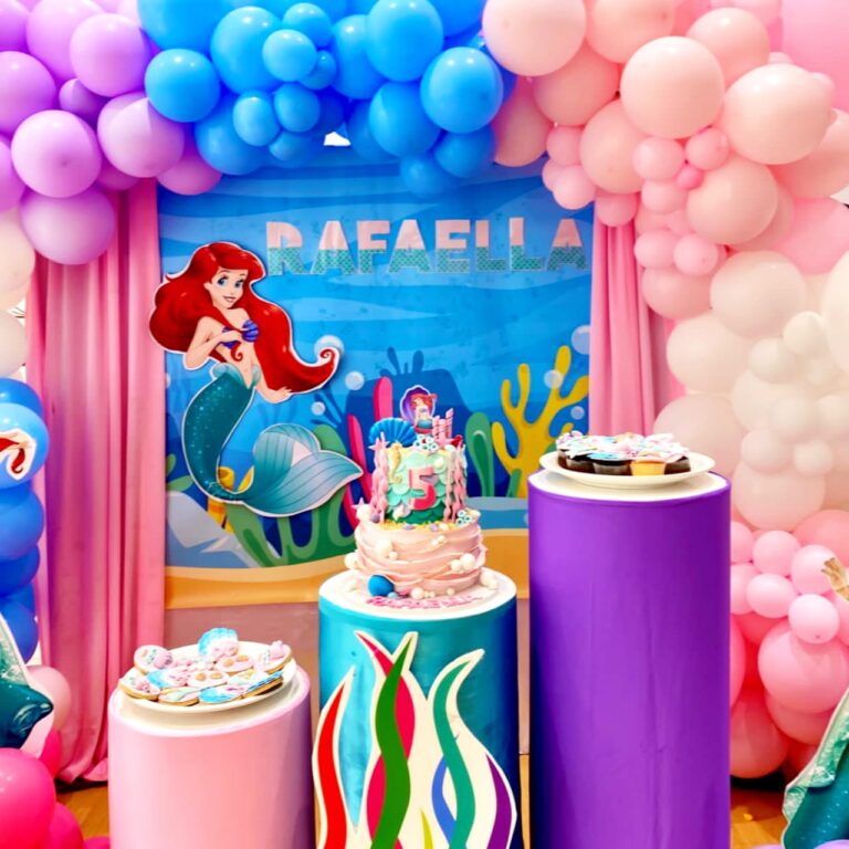 Mermaid Kids Birthday Decoration