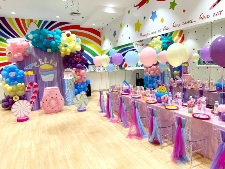 Candyland Theme Table Decoration