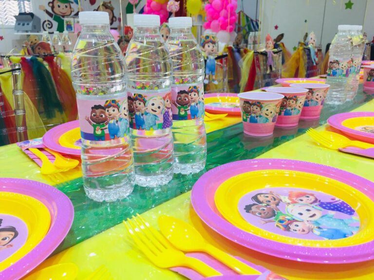 Cocomelon Theme Table Decoration