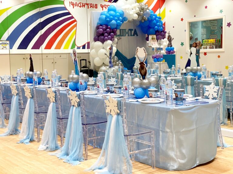 Frozen Theme Table Decorations