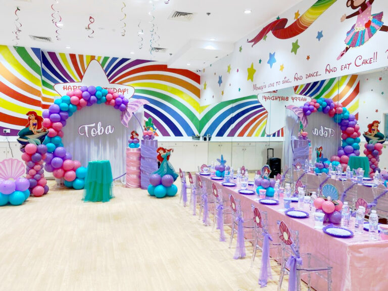 Mermaid theme Table Decorations