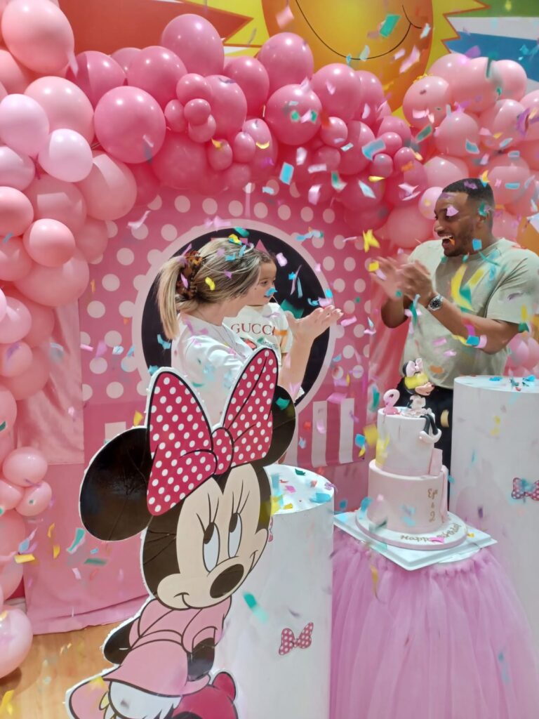 Minnie Mouse Balloon Decoration