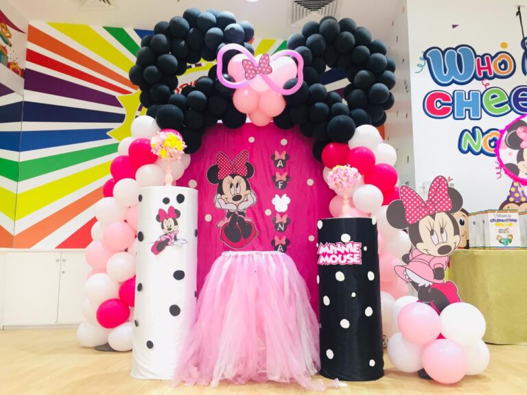 Minnie Mouse Balloon Decorations