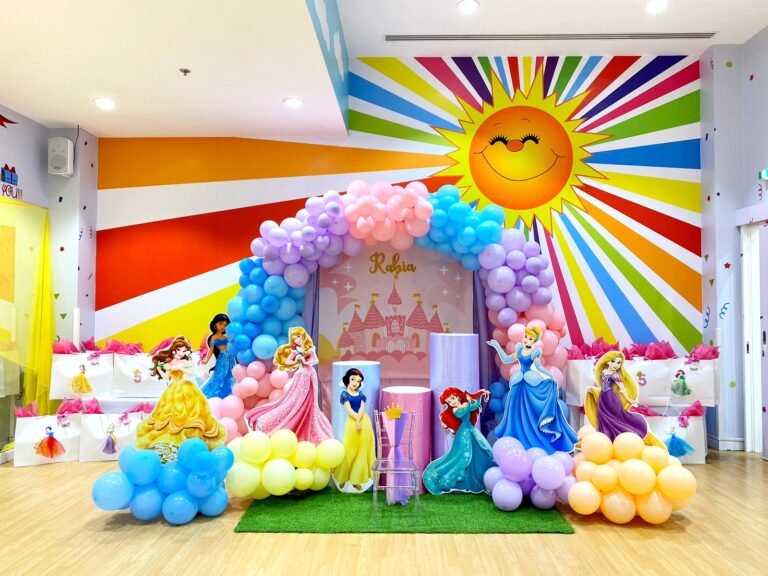 Princess Theme Backdrop Decoration