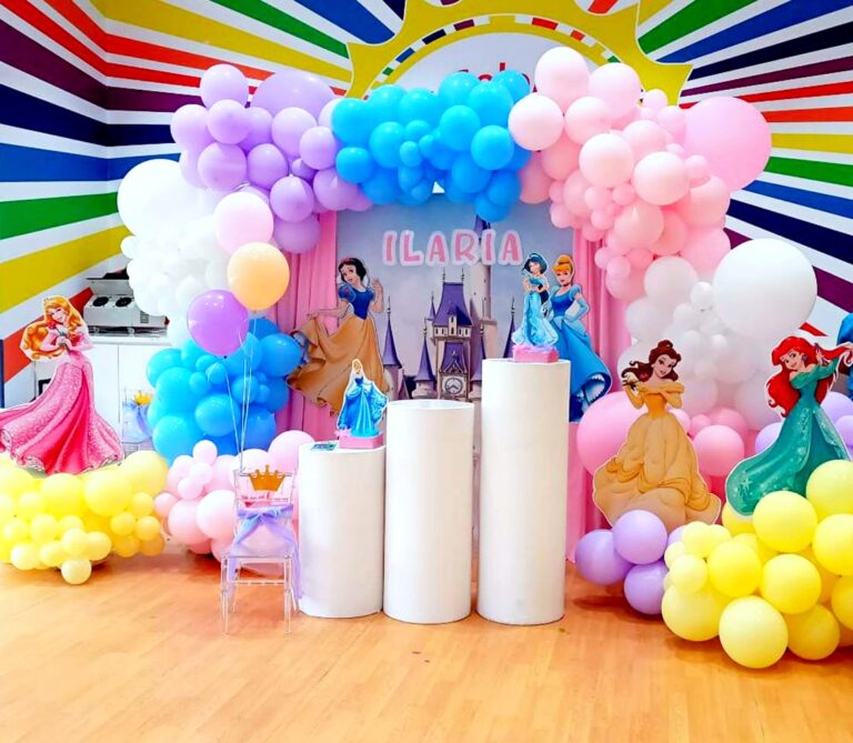 Princess Theme Backdrop Decorations