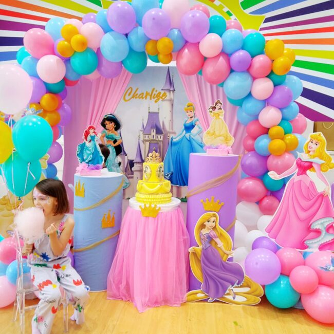 Princess Theme Balloon Decoration