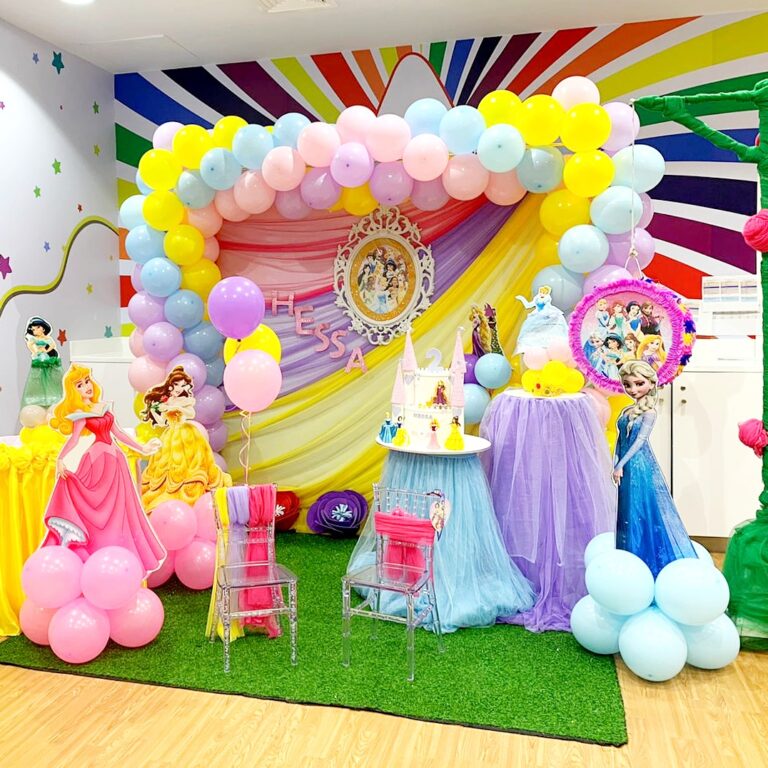 Princess Theme Balloon Decorations