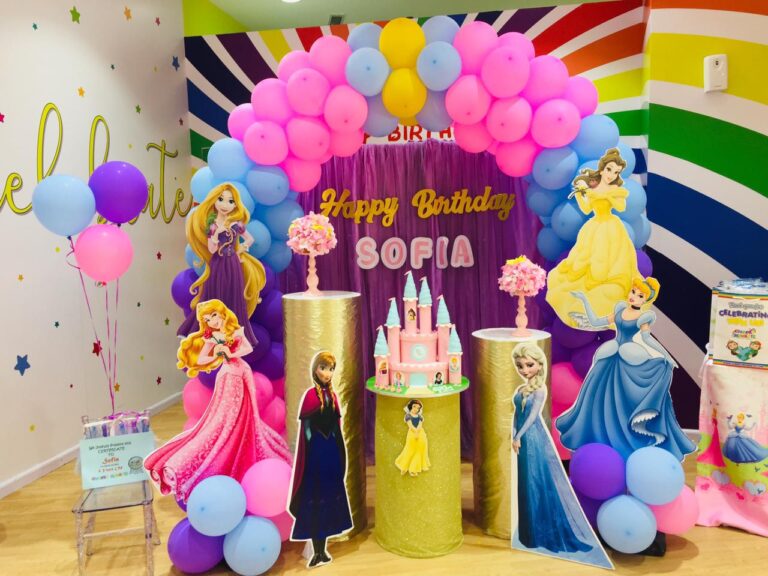 Princess Theme Birthday Decoration