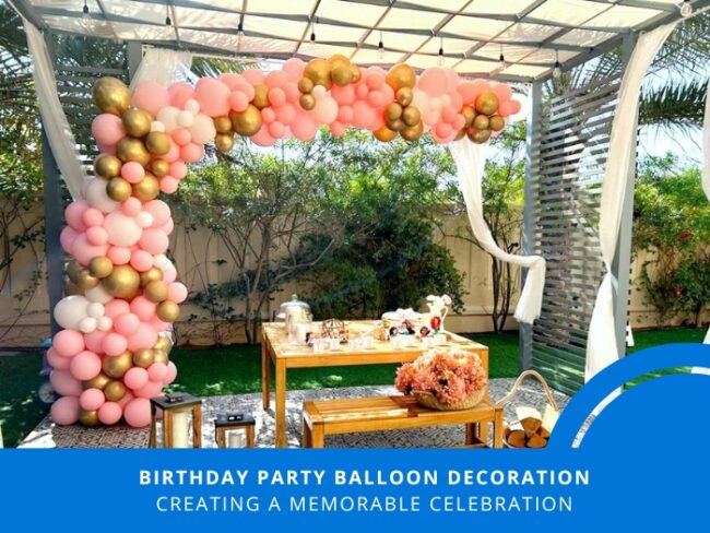 Birthday Party Balloon Decoration