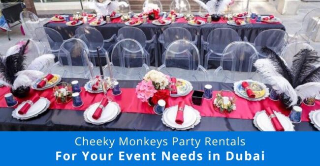 Cheekymonkeys party rentals supplies