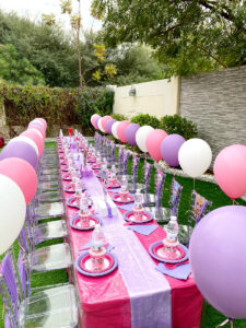 Kids Birthday Party Outdoor Celebration
