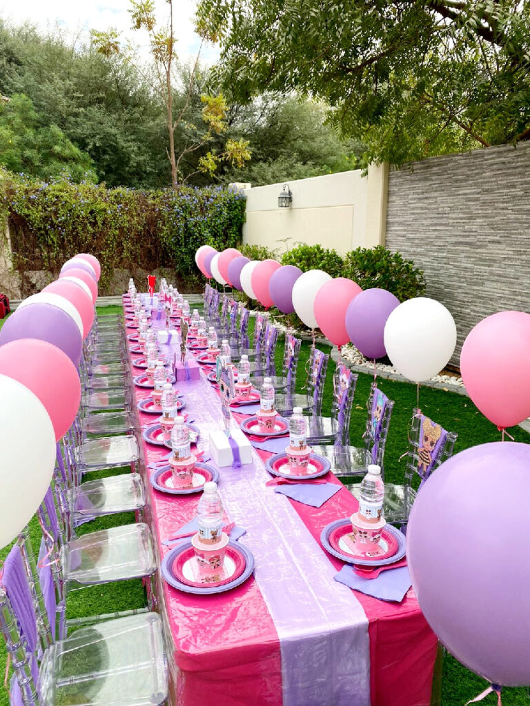 Kids Birthday Party Outdoor Celebration