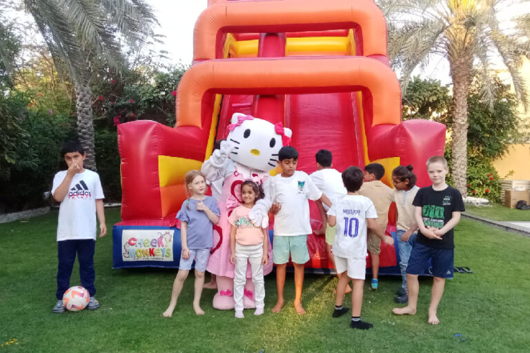 Kids Double Slide Bouncy Castle