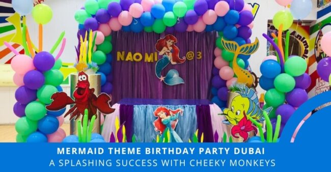 mermaid theme birthday party