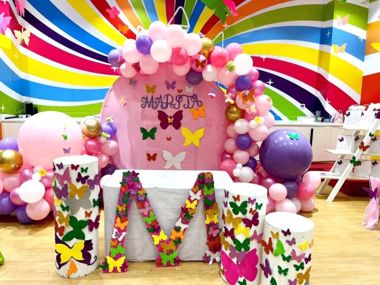 Butterfly multi color theme