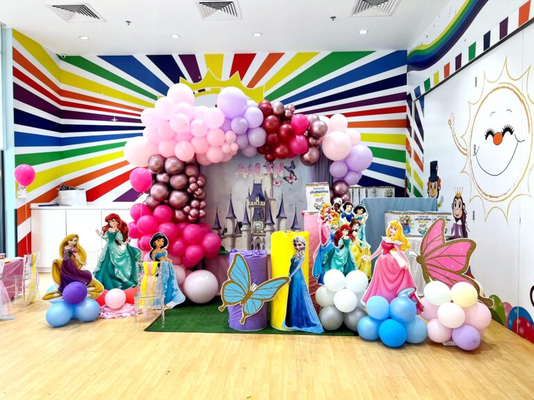 Butterfly theme balloon decoration