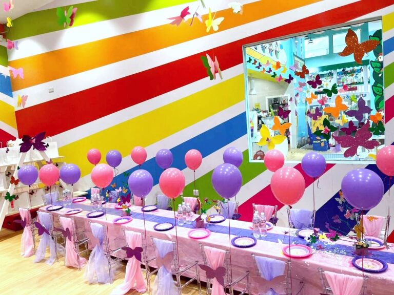 Butterfly theme dining