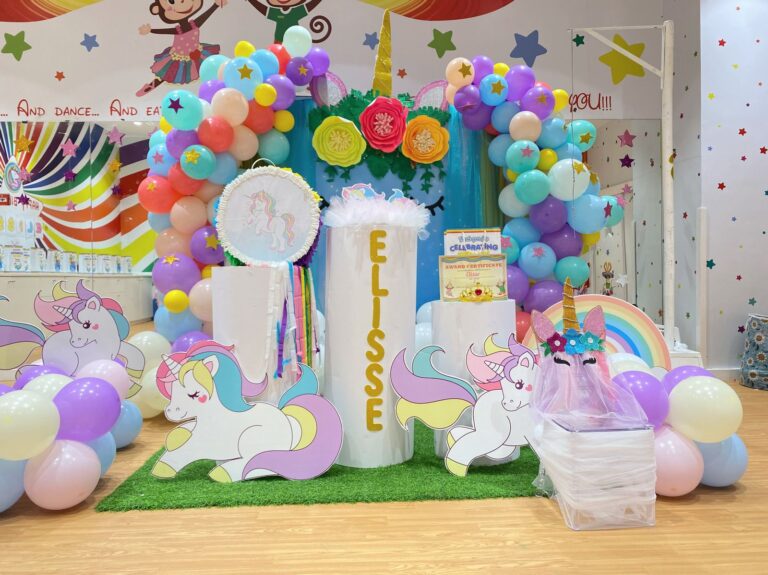 Unicorn Theme birthday decoration