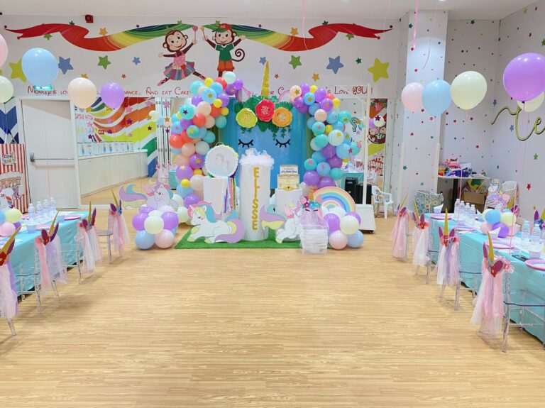 Unicorn Theme indoor decoration