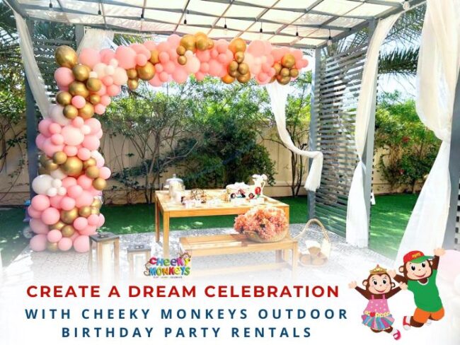 outdoor birthday party rentals