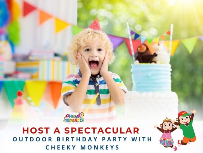 spectacular outdoor birthday party