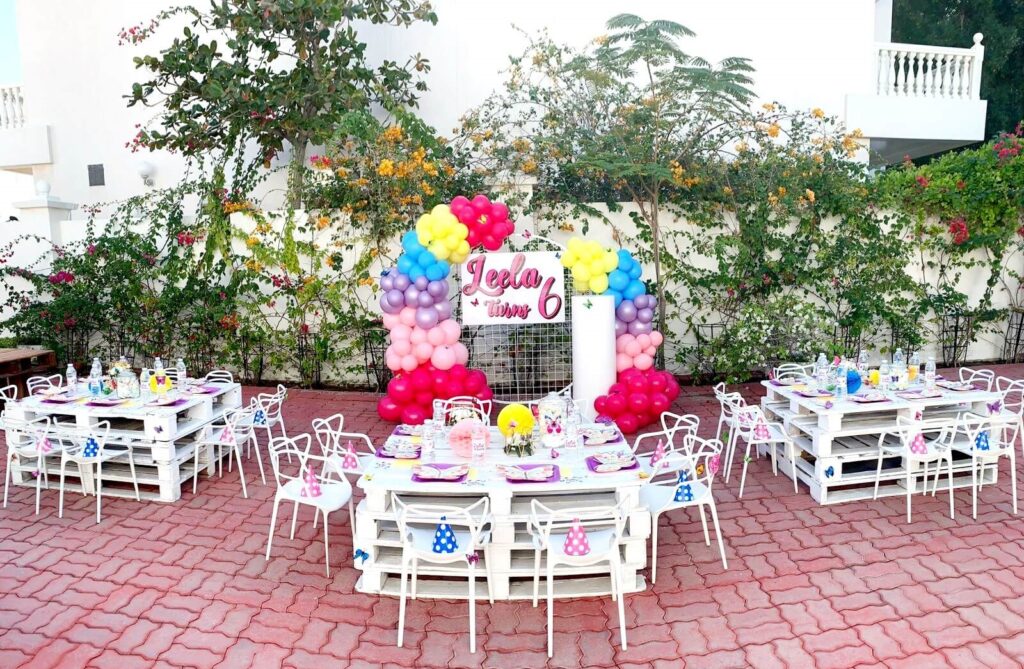 outdoor birthday party organizer