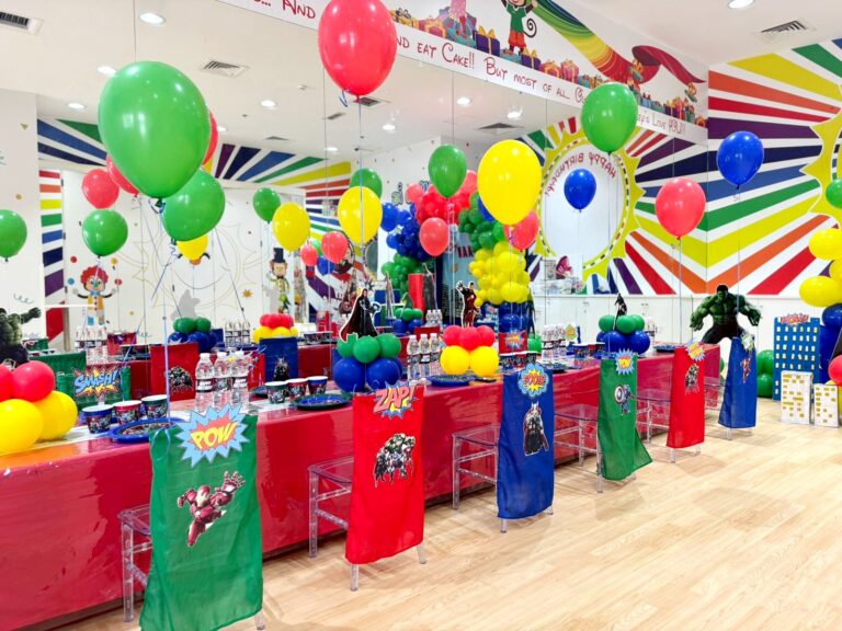 Avengers Theme Balloon Decoration