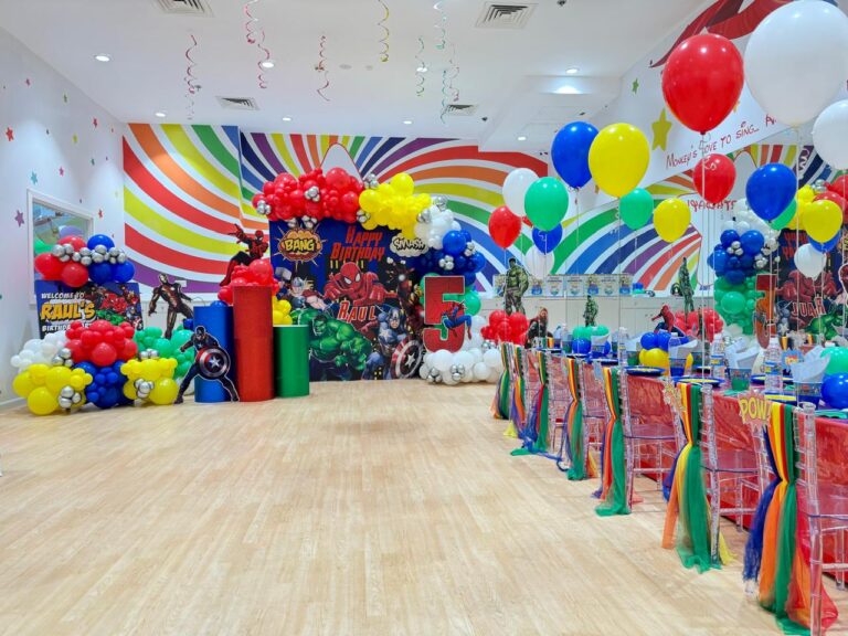 Avengers Theme Birthday Party Decoration