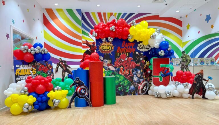 Avengers Theme Birthday Party Decorations