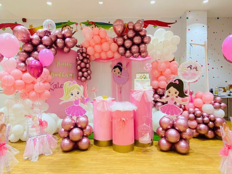Ballerina Theme Balloon Decoration