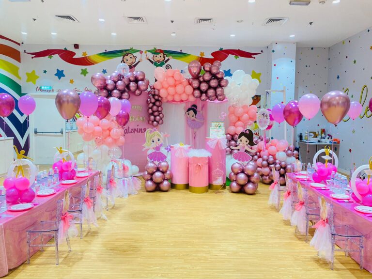 Ballerina Theme Balloon Decorations