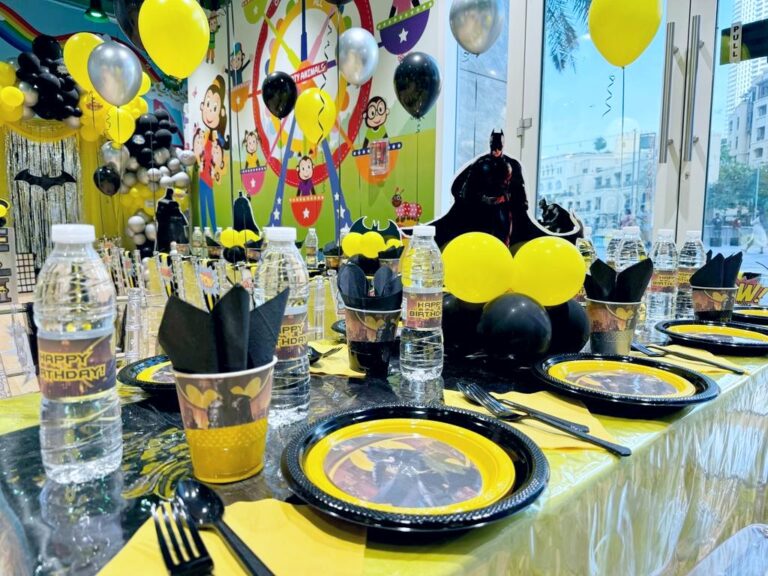 Batman Theme Birthday Party Celebration