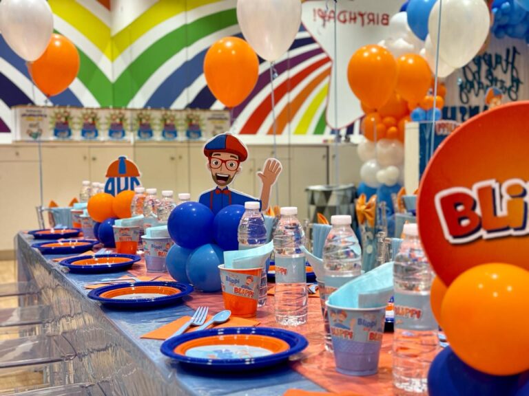 Blippi Birthday Party Celebrations Theme