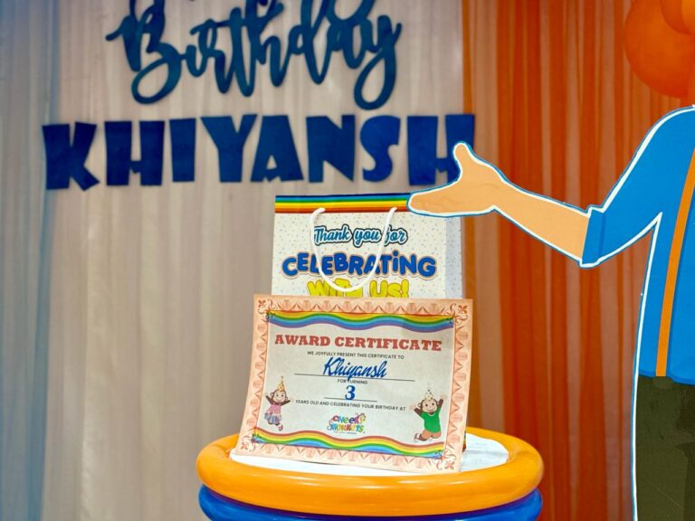 Blippi Theme Balloon Party Celebration