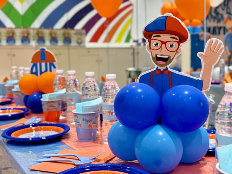 Blippi Theme Balloon Party Celebrations