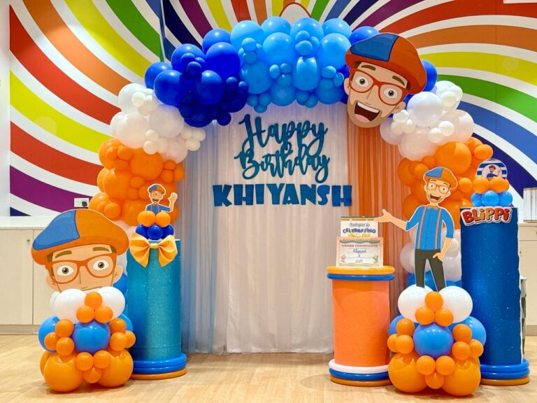Blippi Theme Birthday Party Celebrations Themes