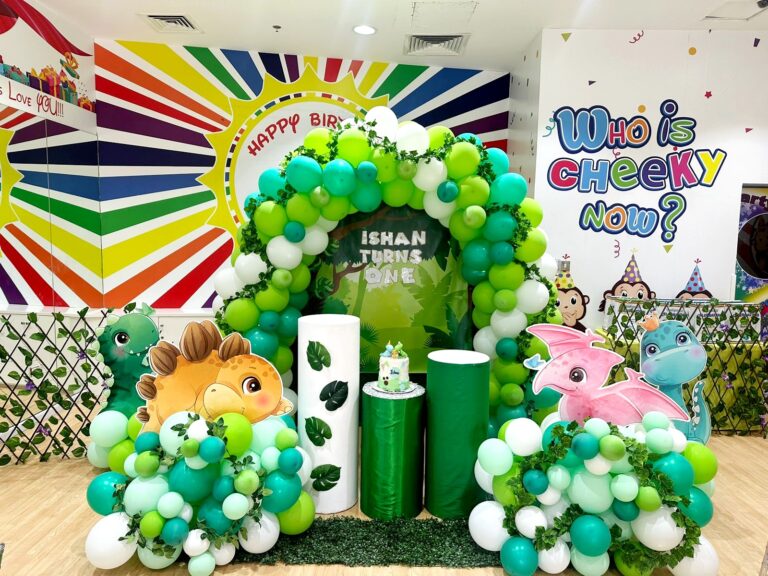 Dinosaur Birthday Party Celebration